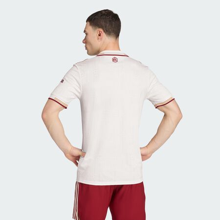 ADIDAS PERFORMANCE Maillot authentique Arsenal 25/26 Third Cloud White / Team Coll Burgundy 2 HOMME