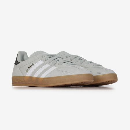 ADIDAS ORIGINALS gazelle GAZELLE INDOOR GRIS/BLANC JUNIOR