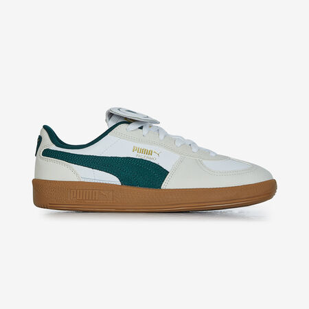 PUMA palermo PALERMO PREMIUM LEATHER WHITE/GREEN JUNIOR