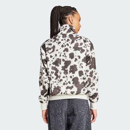 ADIDAS ORIGINALS Veste de survêtement satin adidas Originals Multicolor / Off White FEMME