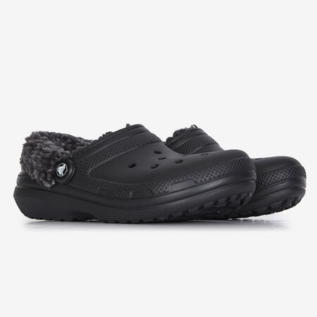 CROCS FLEECE LINED CLOG NOIR FEMME