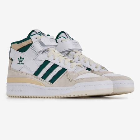 ADIDAS ORIGINALS forum FORUM MID WHITE/GREEN WOMEN