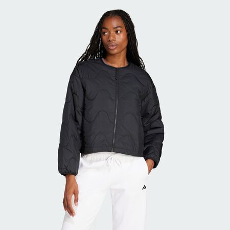 ADIDAS SPORTSWEAR Veste isolante Nuganic Black FEMME