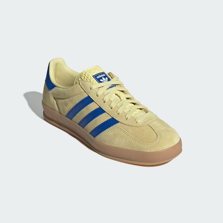 ADIDAS ORIGINALS gazelle Chaussure Gazelle Indoor Powder Yellow / Royal Blue / Cloud White HOMME