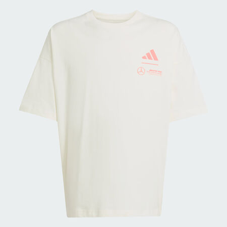 ADIDAS PERFORMANCE T-shirt graphique été Mercedes - AMG Petronas Formula One Team Enfants Off White JUNIOR