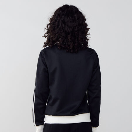 ADIDAS ORIGINALS JACKET FZ ADICOLOR CLASSICS NOIR/BLANC FEMME