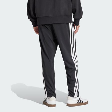 ADIDAS ORIGINALS Essentials 3-Stripes Stanford Pants Open Hem Black / White MEN