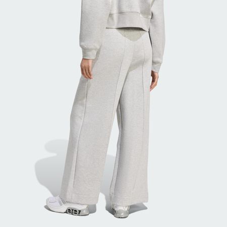 ADIDAS ORIGINALS Pantalon ample et original avec motif à 3 bandes Grey Two Mel FEMME