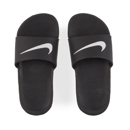 NIKE kawa slide KAWA SLIDE PS BLACK/WHITE TODDLERS