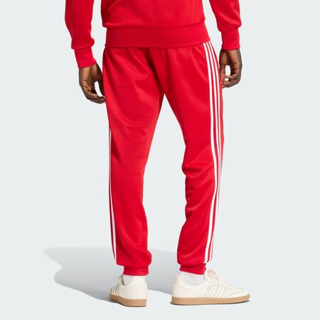 ADIDAS ORIGINALS SST TRACK PANTS Better Scarlet MEN
