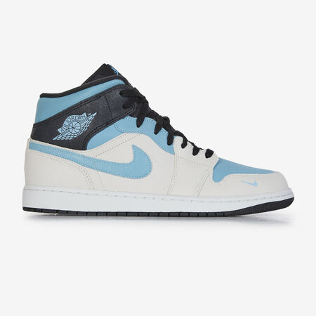 JORDAN AIR JORDAN 1 MID SE BLANC/BLEU HOMME
