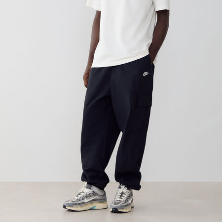 NIKE PANT JOGGER CARGO WVN BLACK/WHITE MEN