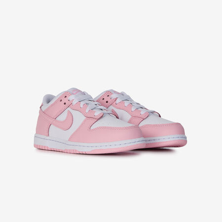 NIKE dunk DUNK LOW WHITE/PINK TODDLERS