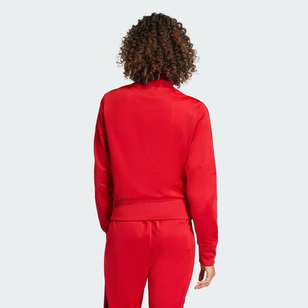 ADIDAS ORIGINALS FIREBIRD CLASSIC TRACK TOP Better Scarlet / Black WOMEN