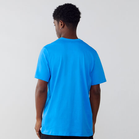 NIKE TEE SHIRT CLUB BLUE/WHITE MEN