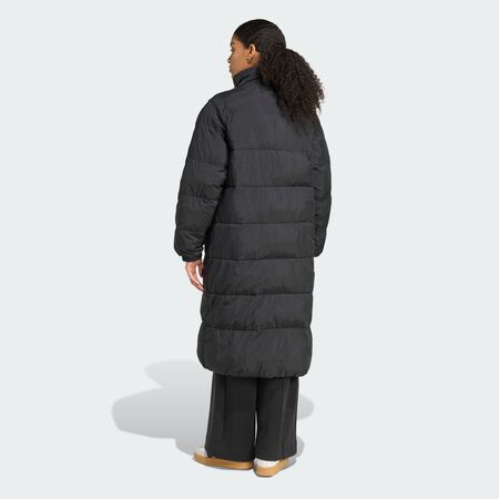 ADIDAS ORIGINALS Longue doudoune en duvet synthétique Adicolor Black FEMME