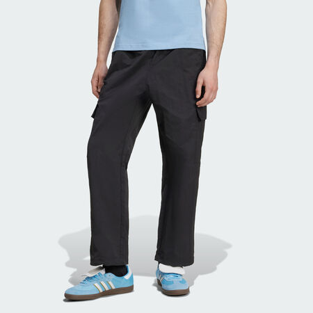 ADIDAS ORIGINALS Adicolor Classics 3-Stripes Cargo Pants Black / Black MEN