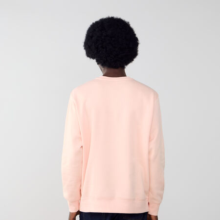 NIKE SWEAT CREW CLUB ROSE/BLANC HOMME