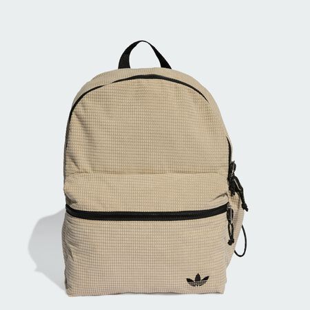 ADIDAS ORIGINALS Classic Backpack Stone Khaki / Black UNISEX