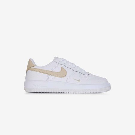 NIKE air force 1 AIR FORCE 1 LOW MINI SWOOSH BLANC/BEIGE CADET