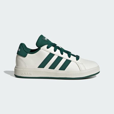 ADIDAS SPORTSWEAR Chaussure Grand Court Lifestyle Tennis Lace-Up Off White / Collegiate Green / Core Black BÉBÉ