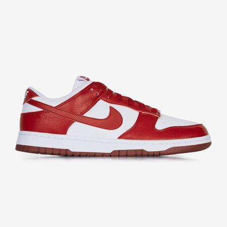 DUNK LOW NEXT NATURE : WHITE/RED