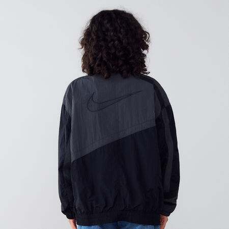 NIKE JACKET TRACKSUIT FZ WVN NOIR/GRIS FEMME