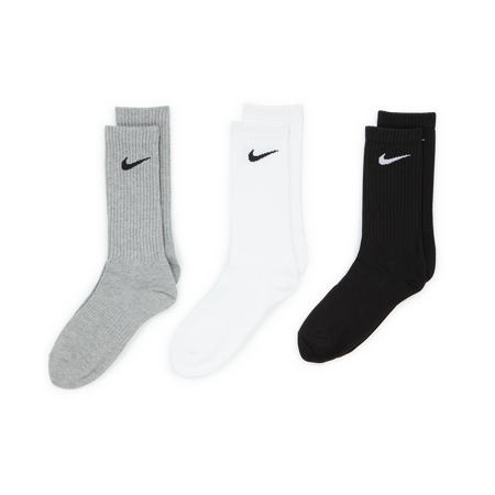 NIKE CHAUSSETTES X3 CREW GREY UNISEX