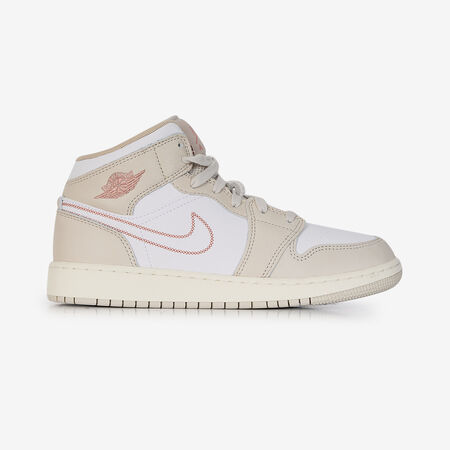 JORDAN air jordan 1 AIR JORDAN 1 MID BEIGE/WHITE JUNIOR