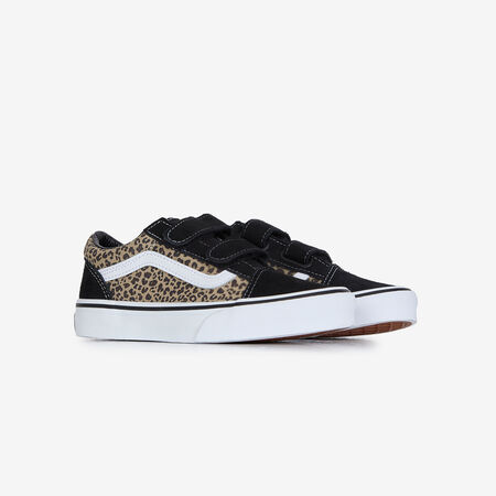 VANS old skool OLD SKOOL V NOIR/LEOPARD CADET
