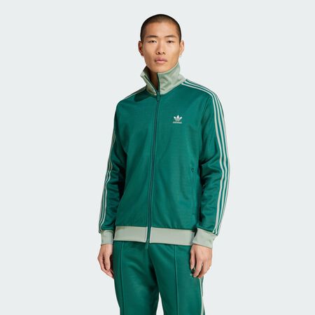 Veste de survêtement Adicolor Classique : Collegiate Green / Silver Green