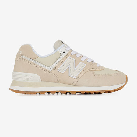 NEW BALANCE 574 574 BEIGE/BLANC FEMME