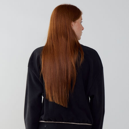 NIKE JACKET FZ CLUB FLEECE COZY NOIR/GRIS FEMME