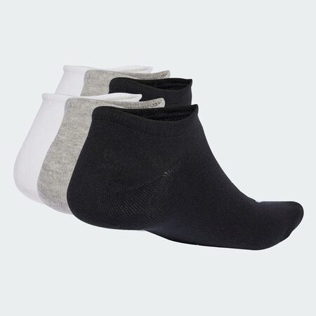 ADIDAS ORIGINALS Socquettes fines (6 paires) White / Medium Grey Heather / Black MIXTE