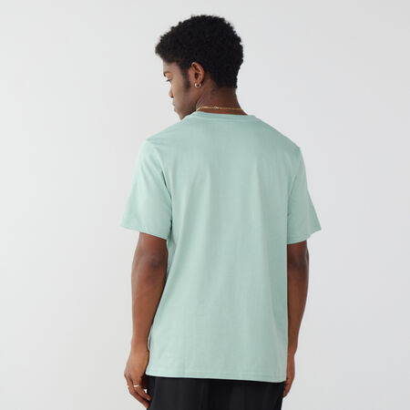CONVERSE TEE SHIRT STAR CHEVRON EMBROIDERED VERT/BLANC HOMME