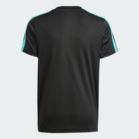 ADIDAS PERFORMANCE T-SHIRT MERCEDES - AMG PETRONAS FORMULA ONE TEAM DNA Black / White JUNIOR