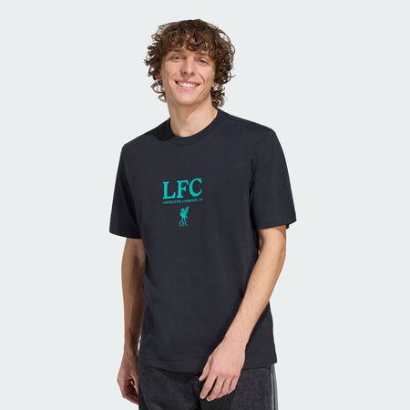 Liverpool FC Seasonal Graphic Tee : Black