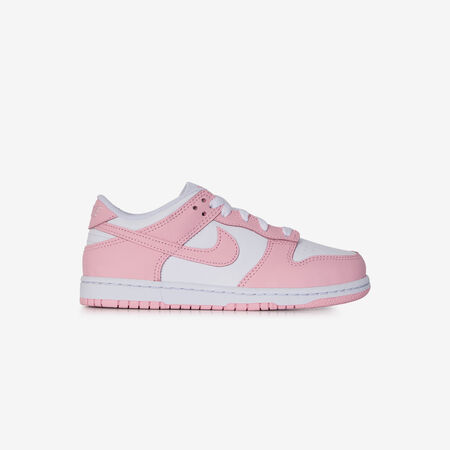 NIKE dunk DUNK LOW WHITE/PINK TODDLERS