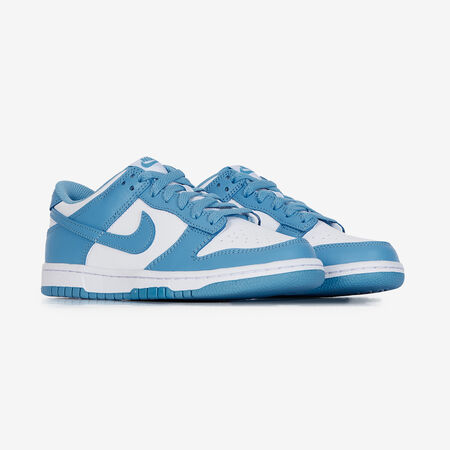 NIKE dunk DUNK LOW UNC WHITE/BLUE JUNIOR