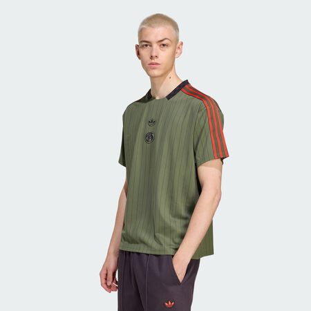 ADIDAS ORIGINALS FC Bayern Terrace Icons Jersey Base Green UNISEX