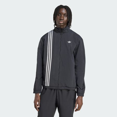 ADIDAS ORIGINALS Veste de survêtement Firebird Front Stripes Woven Black HOMME