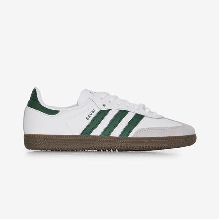 ADIDAS ORIGINALS samba SAMBA OG BLANC/VERT JUNIOR