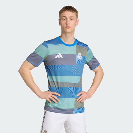 ADIDAS PERFORMANCE Maillot d'échauffement Real Madrid 25/26 Blue Bird HOMME