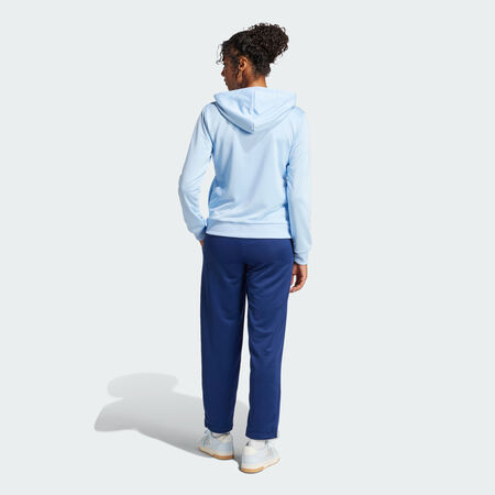 ADIDAS SPORTSWEAR Survêtement Essentials Linear Glow Blue FEMME